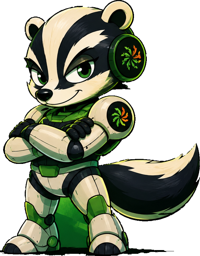 Zuri, the Leverage Labs badger